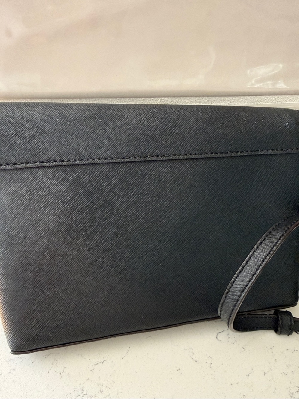 Kate Spade Black Leather Cross Body Bag - Picture 2 of 5